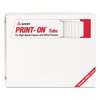 Avery Dennison Print-On Dividers, 5 Tab, White, Pk30 20416